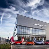 McLaren's factory in Rotherham