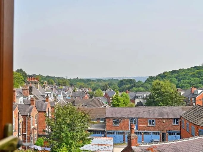 The property benefits from panoramic views across S11. (Photo courtesy of Zoopla)