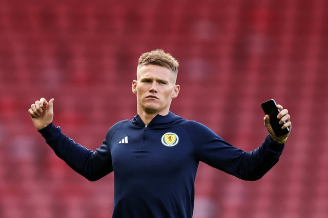 Scott McTominay was on the scoresheet in Scotland's 3-0 win over Cyprus and featured during his sides 3-1 friendly loss to England. (Getty Images) 