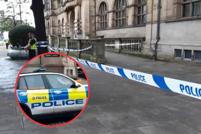 Detectives in Sheffield are appealing for anyone with information, video or CCTV footage to come forward, following the shocking incident which took place on  Norfolk Street, close to the Town Hall in Sheffield city centre, at around 4.20pm on Tuesday, September 12, 2023