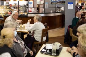 We went out and found the best places to grab a bite to eat in Sheffield city centre during the daytime. We have listed them in this gallery. File picture shows people enjoying a cafe, by Bruce Fitzgerald