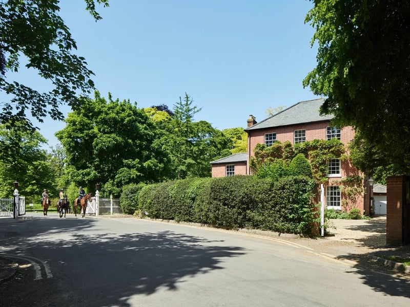 The Gate House’s immediate neighbour is Prince Andrew’s Royal Lodge 