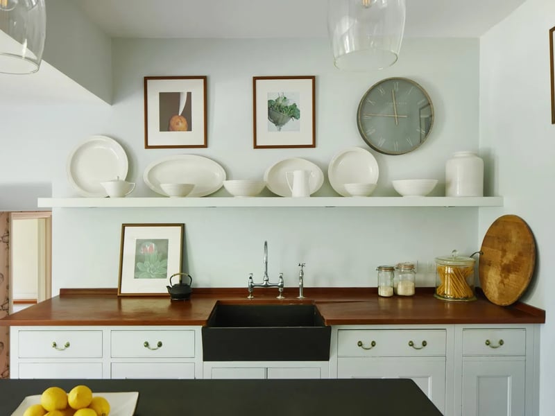 Another angle of the kitchen