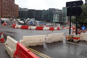Roadworks being carried out at West Bar are among over 200 going on in Sheffield which officials say could be causing 'delays'. Picture: David Kessen, National World