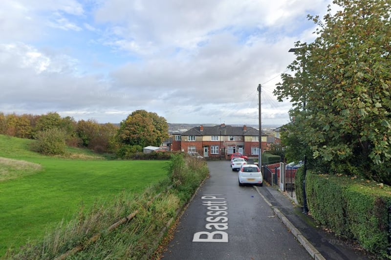 The joint second-highest number of reports of antisocial behaviour in Sheffield in July 2023 were made in connection with incidents that took place on or near Bassett Place, Wybourn, with 5