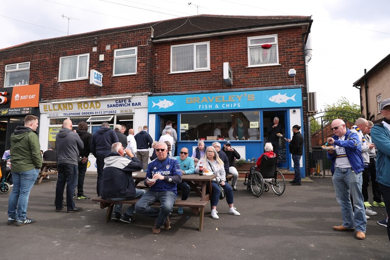 The fish and chips at Graveley’s are some top tier grub and the perfect pre-match nerve settler.