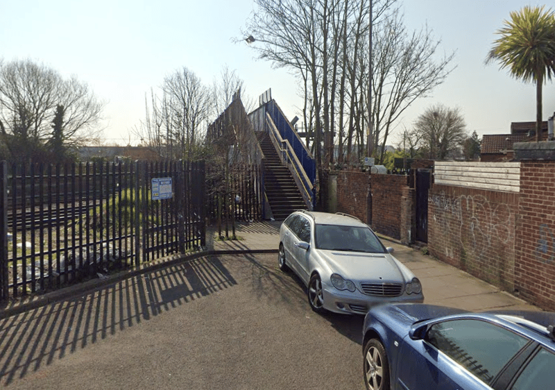 A common path to the stadium goes over the railway bridge and then along a charming little path, often peppered with little presents from four-legged friends.