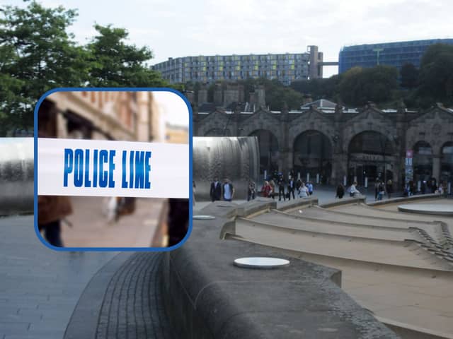 Detectives investigating a violent assault at Sheffield railway station are appealing for witnesses to come forward