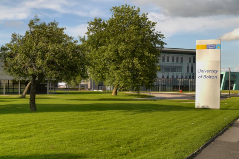 University of Bolton takes number 10 in the North West, and 106 nationally.