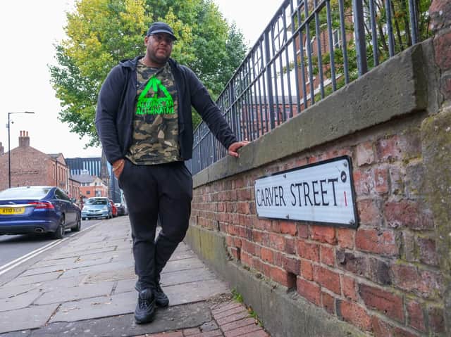 Anthony Olaseinde believes security on Carver Street needs to be improved, and wants the street's nightlife businesses to pay for it. (Photo courtesy of Dean Atkins)