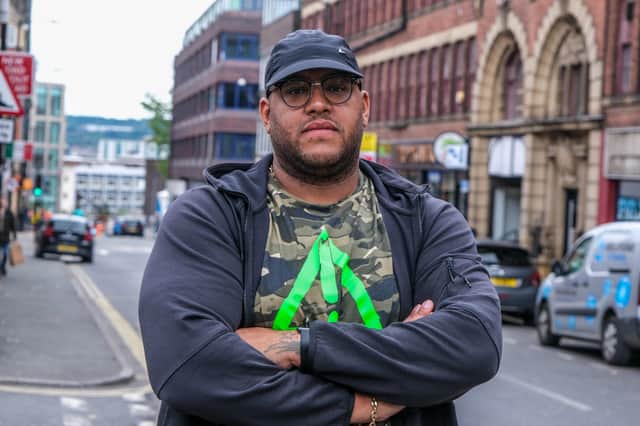 Knife crime campaigner and security professional, Anthony Olaseinde. (Photo courtesy of Dean Atkins)