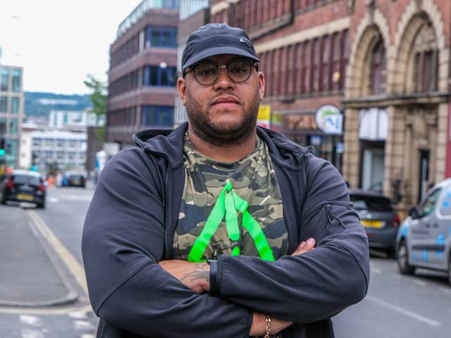 Knife crime campaigner and security professional, Anthony Olaseinde, has told The Star how he has seen children as young as 10 playing a game pretending to stab each other in Sheffield. (Photo courtesy of Dean Atkins)