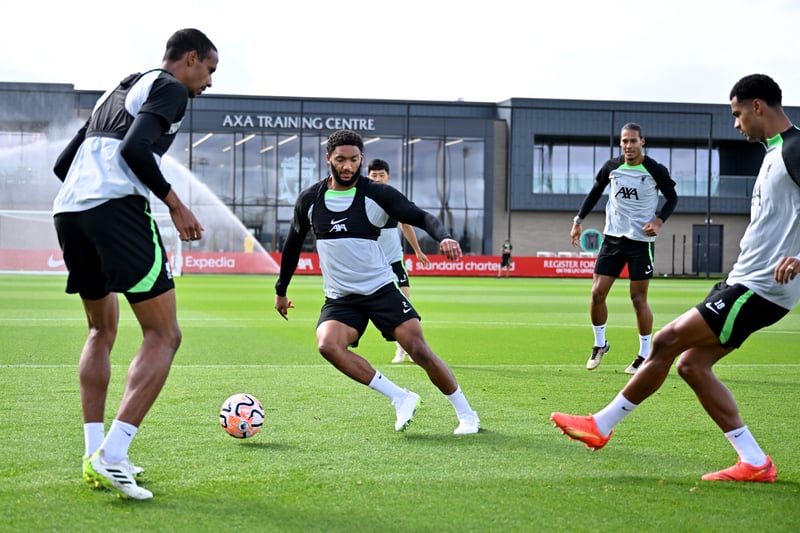 Alexander-Arnold was not spotted in training on Thursday, which means that Gomez may deputise. 