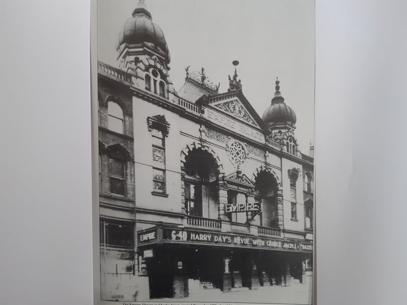 The Empire Theatre, in Charles Street, opened in 1895, but was demolished after it closed in 1959