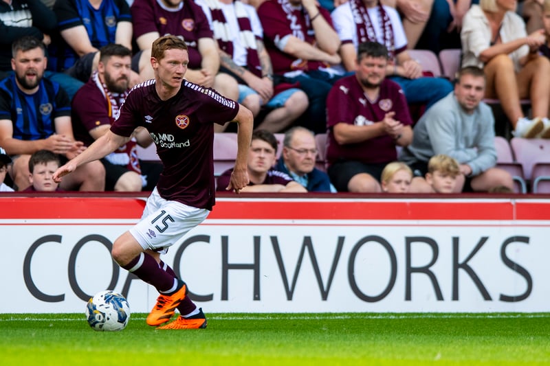 Rowles continues to showcase his class and composure on the pitch in his second season with the Jambos.