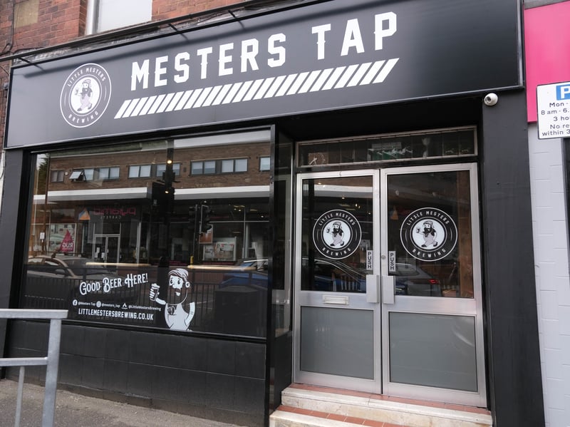 Mesters Tap, the new bar on Chesterfield Road in Woodseats, Sheffield, will initially open from Wednesday to Sunday but could extend its opening hours once established