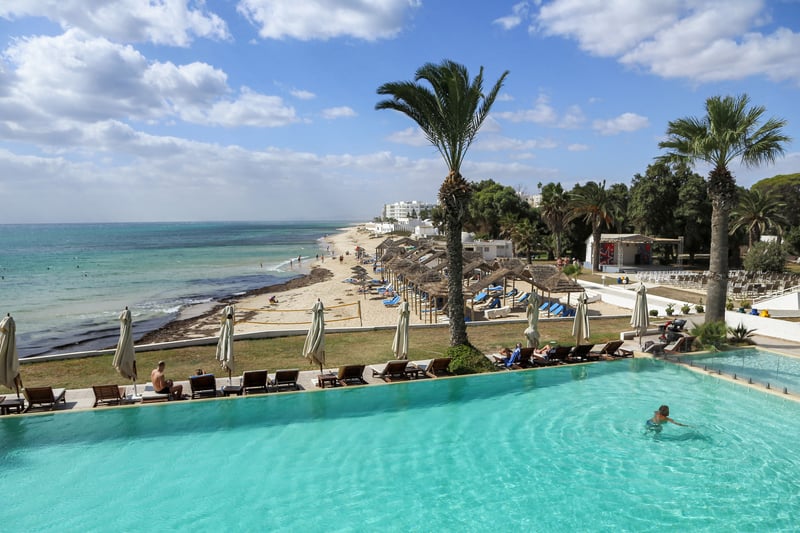  Tunisia came in sixth with 53 flights. (Photo by ANIS MILI/AFP via Getty Images)