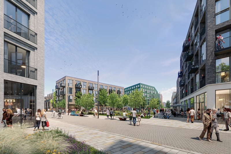 Visual of what the Hind Street development could look like.