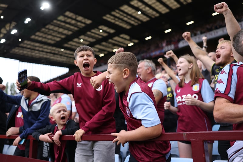 Young supporters experience a moment to remember forever
