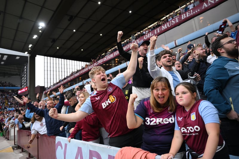 The anxiety turns to pure elation as Villa make it 2-1
