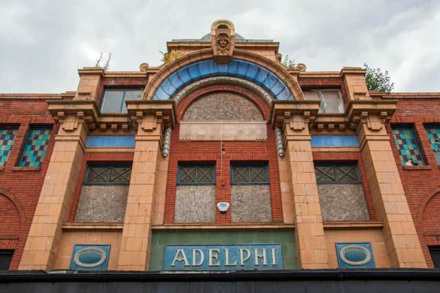 The old Adelphi Cinema building in Attercliffe, Sheffield, as it looks today. Photo courtesy of Sheffield City Council