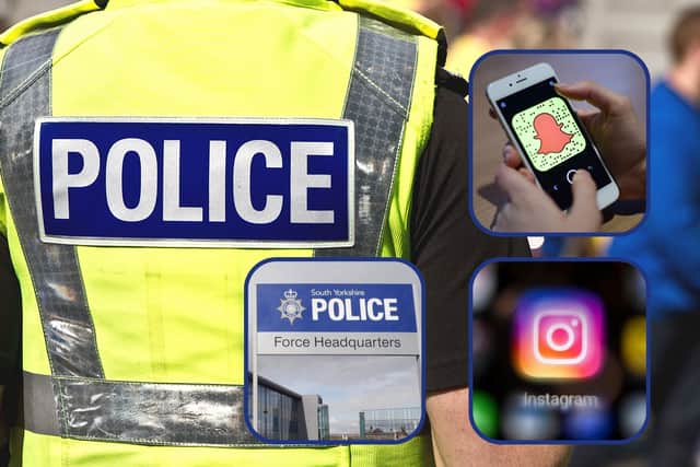 Documents published by South Yorkshire Police outlining the allegations state that between 'May 2017 and November 2018 the former South Yorkshire Police constable Douglas Macdonald sent sexual images and videos to Miss A when she was 14 or 15 years old.  He did this via Snapchat, Instagram and other electronic means'.  