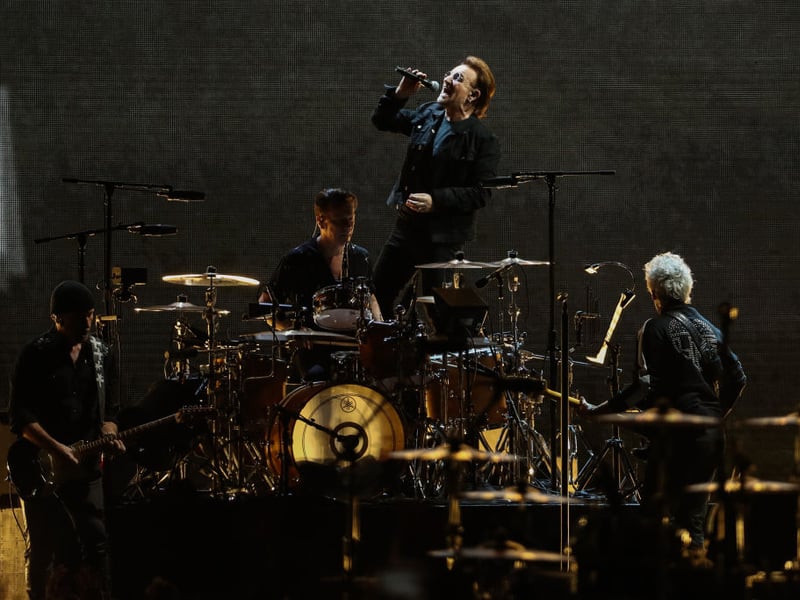 Speaking about One, Carlyle explained: “I loved U2 for a start and that song particularly. I did a piece called Cracker and Anastasia my wife worked on that show doing Robbie Coltrane’s makeup. U2’s One were the songs that were a bit of a soundtrack to our times together.”