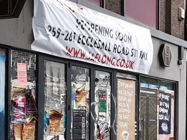 Picture shows where the popular Jaflong restarurant will re-open on Ecclesall Road, months after closing the Crookes site where it had operated for 10 years. Picture: David Kessen, National World