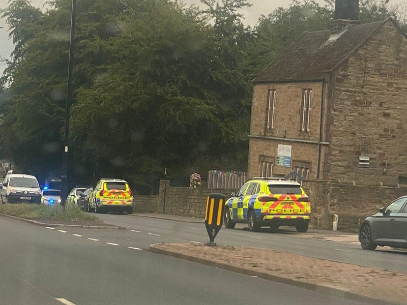 Police incident ,on Handsworth Road, Sheffield. Pictures: Submitted