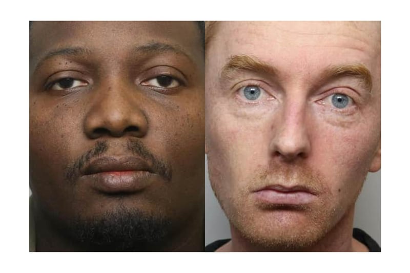 Sibusiso Moyo, then aged 41 and Christopher Gill, then aged 35, were jailed at Sheffield Crown Court in May 2023 after being convicted of manufacturing the firearms after police found the deadly plastic weapons in the back of a BMW.

Video revealed how police swooped on the car that Majeed Rehman, 46, an associate of the pair, had been driving on May 17 last year in Bradford.

And they discovered an 'FGC9' homemade automatic sub-machine gun, magazine and bullets hidden in a supermarket bag-for-life in the rear footwell of the car.

Police performed the stop on the vehicle after surveillance showed a man, later identified as Gill, get into the BMW while carrying the shopping bag. Raids on Gill's property, led by the Yorkshire and Humber Regional Organised Crime Unit, found two further almost complete FGC9s in a holdall hidden in his loft.

When Moyo was later arrested, evidence showed he'd been manufacturing FGC9s at his home in Hull where he had two 3D printers and parts to make weapons.

Officers found tools and parts, including springs and screws, that could be used to make the guns as shown in an online manual at his address.

Disturbingly, one of the weapons recovered had an image of an arm holding a curved sword with what appears to be blood dripping from its blade imprinted on its side.

Evidence also showed firearms at various stages of construction in Moyo's Kitchen and garage, as well as inside Gill's home address.

Moyo's DNA was also found on the weapon taken from the BMW.

Sheffield Crown Court heard forensic firearms experts based at the Royal Armouries in Leeds had tested the seized items and confirmed they were viable firearms. It's thought the 3D-printed assault weapons were the first of their kind ever seized by police in the UK.

Moyo, of Hull was found guilty of illegally manufacturing a firearm and a separate identity fraud offence following a trial, was jailed for 18 years.

Gill, of Bradford, who was found guilty of illegally manufacturing a firearm, was jailed for 13 years and 8 months.