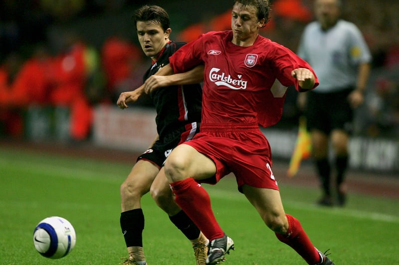 Breaking through the academy, he made his debut for Liverpool aged 23 and went on to play 67 times. He left 2007 and went onto to feature for Blackburn Rovers, Aston Villa, Leeds, Wigan, Derby, Burton Albion and Bradford City. He made 2 England caps and currently features as a pundit on Sky Sports.