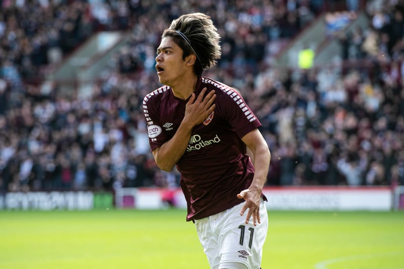 Missed out at the weekend with a knock but is one of the Hearts stars edging towards a return.