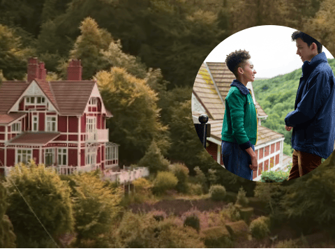 Otis and Jean's home in the Netflix comedy drama series Sex Education is a stunning riverside house set in the lush countryside. The house in the Herefordshire village of Symonds Yat, overlooking the River Wye, actually went up for sale in 2023, with an asking price of £1.5 million. It's not known how much it actually sold for but it's likely to be worth a bit more today.