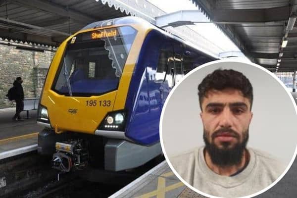 Muath Dahdal, of Colne Road, Huddersfield, carried out a "sustained sex assault in silence" against a woman on a train to Sheffield in October 2022.