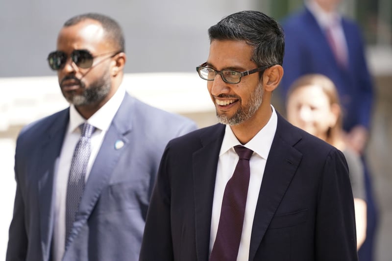 In second place is Sundar Pichai of Alphabet. His average yearly bonus is a whopping $98.9 million (£79.93 million). In 2022 he received $10 million as a cash bonus and $42.2 million as stocks, which means that for every dollar the median Google employee earned, Sundar Pichai took home $275 in bonus payments.