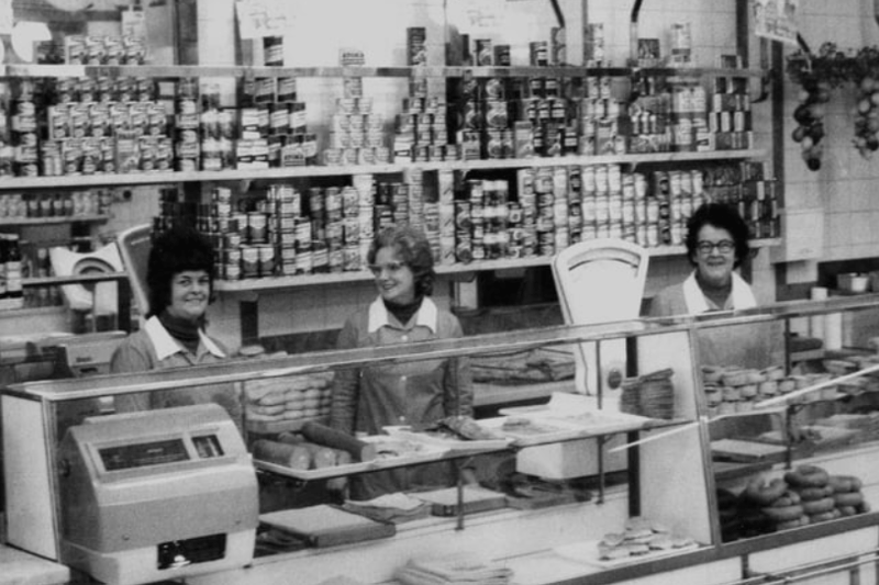 Dicksons butchers shop in March 1973. Does this bring back memories? Photo: Shields Gazette