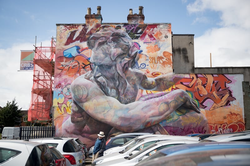 Upfest in south Bristol is one of the biggest street art exhibitions in the world. (photo: Getty Images)