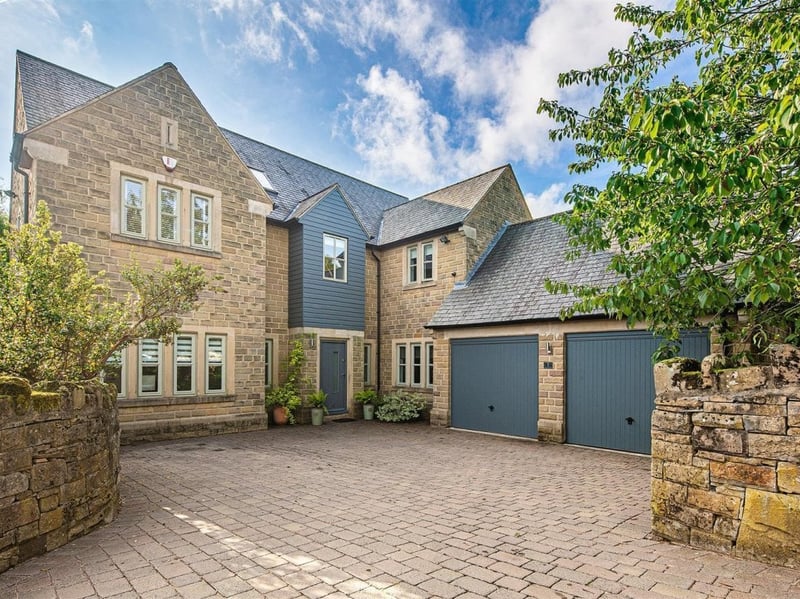 This grand mega-home in Dore has been listed for sale at over £1million. (Photo courtesy of Eadon Lockwood & Riddle)