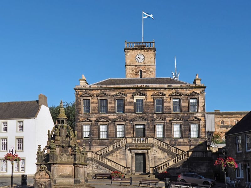 In eighth position is West Lothian, including the town of Linlithgow, with the area seeing an average of 263 collisions per billion vehicle miles.