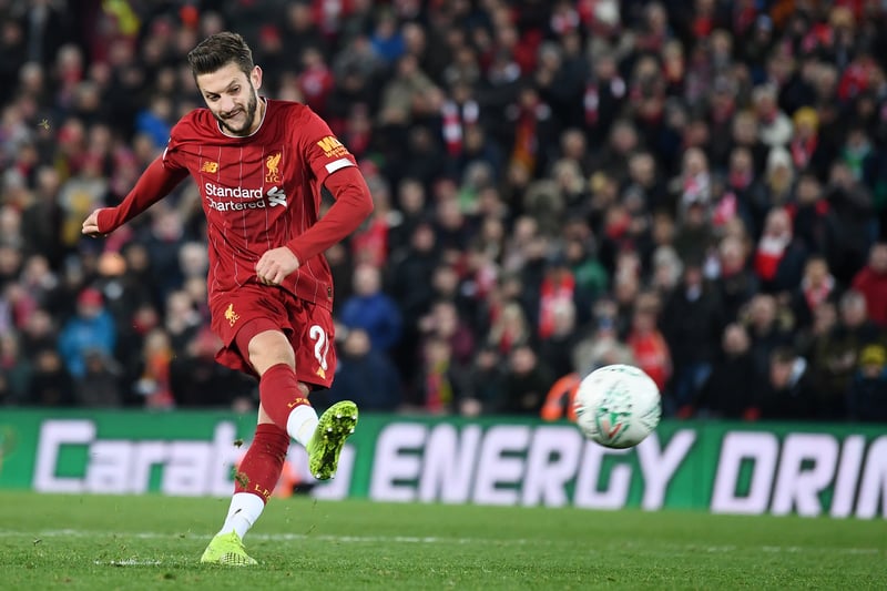 Adam Lallana has been at Brighton & Hove Albion since leaving Liverpool in 2020.