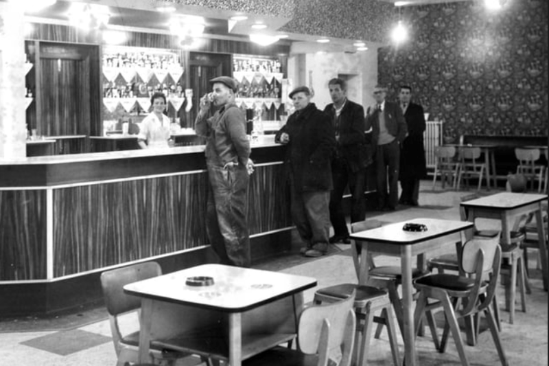 The Victoria Road Workmens Club and this photo shows the main bar in February 1961. Photo: Shields Gazette