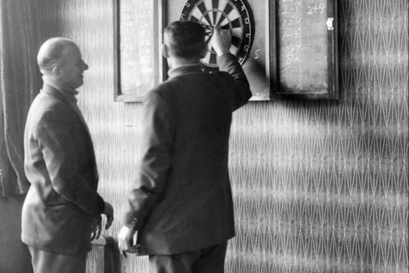 The games room at the Cleadon and District Working Mens Social Club in 1963. Photo: Shields Gazette