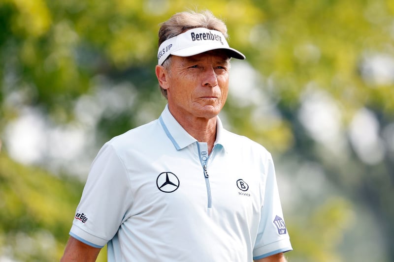 Germany's Bernard Langer played in 10 Ryder Cups between 1981	and 2002, playing 42 matches and winning 24 points.