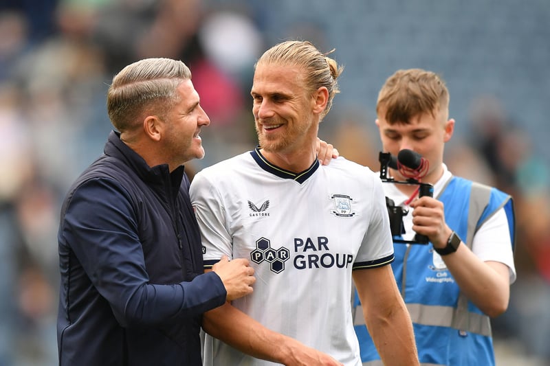 His work down the right has been vital for North End, with some huge shifts put in. Fatigue perhaps caught up with him in the last few games. Set the tone in Preston’s wins.