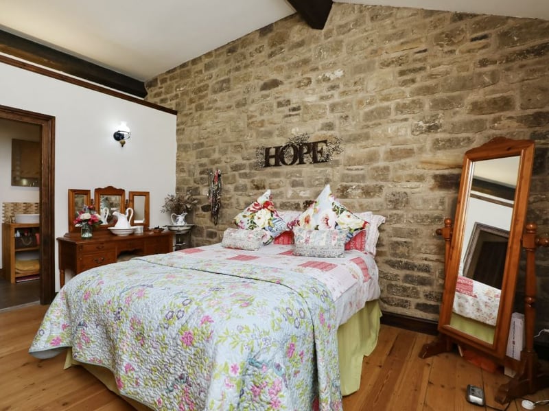 The main bedroom at the bungalow in Beighton, Sheffield, which is on the market for £670,000. Photo: Yopa