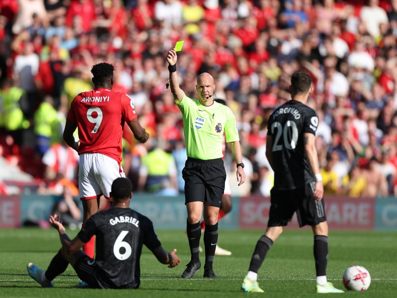 Yellows - 14. Reds (Straight red) - 1. Points - 19.