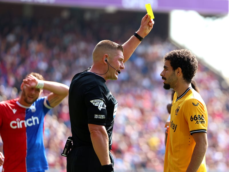 Yellows - 13. Reds (Second yellow) - 1. Points - 16.