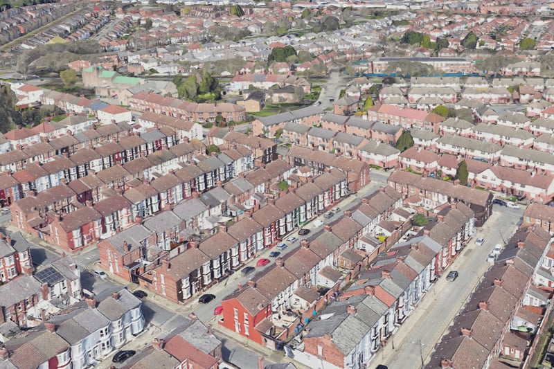 In Anfield East, homes sold for an average of £99,000.