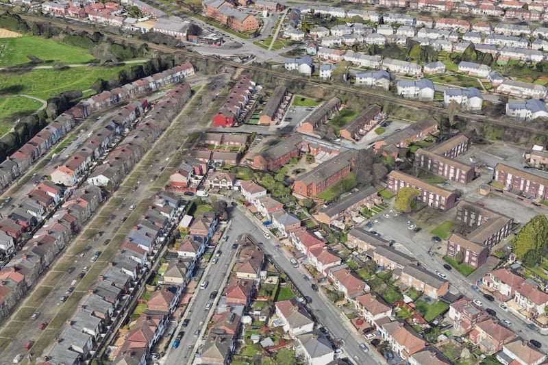 In Anfield North, homes sold for an average of £117,500.