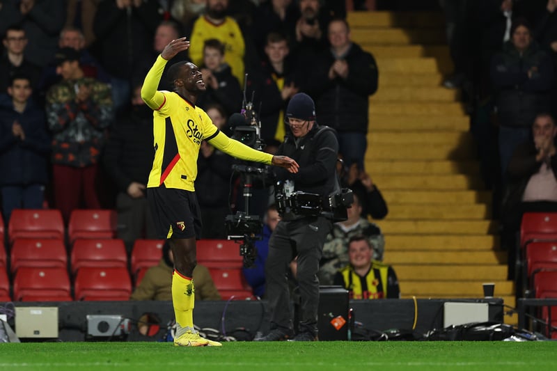 Watford confirmed earlier this week he’d be out for a couple of weeks with the player ruled out longer than anticipated. 